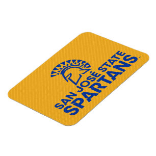 Magnet Flexible Motif de fibre de carbone de Spartans d'état de