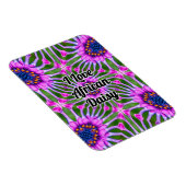 Magnet Flexible Motif de marguerite esthétique (Côté Droit)