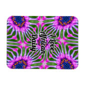 Magnet Flexible Motif de marguerite esthétique (Horizontal)