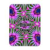 Magnet Flexible Motif de marguerite esthétique (Vertical)