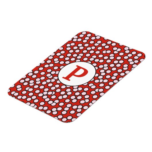 Magnet Flexible Motif de monogramme Dotty (Côté Gauche)