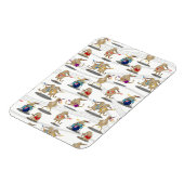 Magnet Flexible Motif de musique néo-zélandais (Côté Gauche)