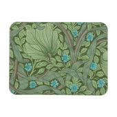 Magnet Flexible Motif de papier peint, exemple avec Forget-Me-Nots (Horizontal)