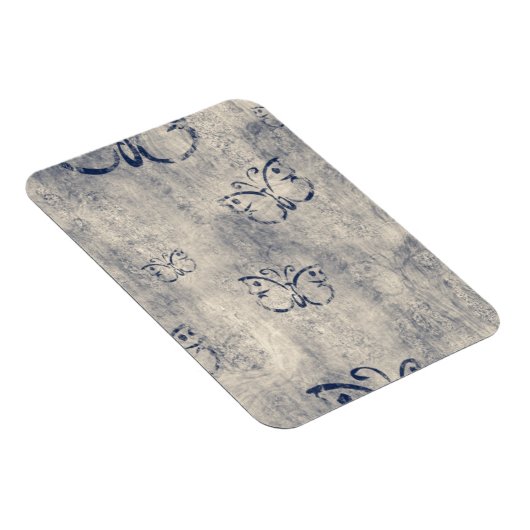 Magnet Flexible Motif de papillon noir Grungy (Côté Droit)