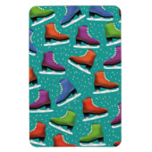 Magnet Flexible Motif de patinage sur glace (Vertical)