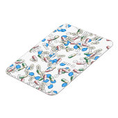 Magnet Flexible Motif de pilules saupoudrées (Côté Gauche)