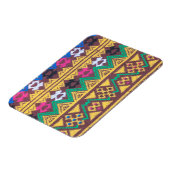 Magnet Flexible Motif de soie thaïlandais tissé à la main (Côté Gauche)