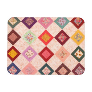 Magnet Flexible Motif de tissus colorés