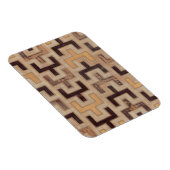 Magnet Flexible Motif décoratif africain en tissu boueux (Côté Droit)