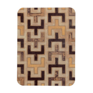 Magnet Flexible Motif décoratif africain en tissu boueux