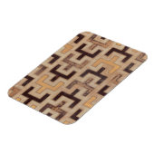 Magnet Flexible Motif décoratif africain en tissu boueux (Côté Gauche)
