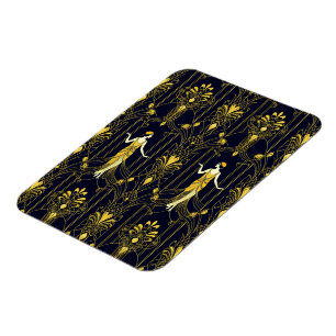 Magnet Flexible Motif décoratif doré et noir Gabsy