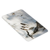 Magnet Flexible Motif d'écorce de bouleau (Côté Droit)