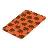 Magnet Flexible Motif d'éléphant indien (Côté Gauche)