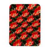 Magnet Flexible Motif des Tulipes rouges (Vertical)