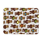 Magnet Flexible Motif d'ours en peluche (Horizontal)