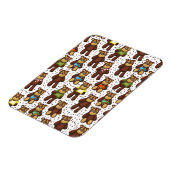 Magnet Flexible Motif d'ours en peluche (Côté Gauche)