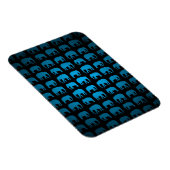 Magnet Flexible Motif Éléphant Bleu (Côté Droit)