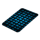 Magnet Flexible Motif Éléphant Bleu (Côté Gauche)