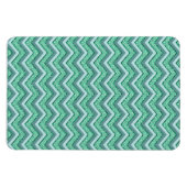 Magnet Flexible Motif Emerald Chevron à facettes (Horizontal)