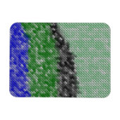 Magnet Flexible Motif étrange moderne (Horizontal)