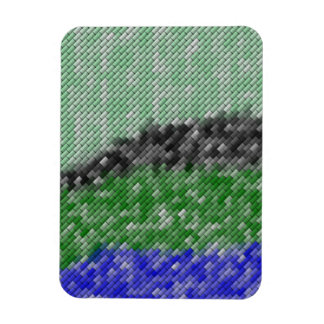 Magnet Flexible Motif étrange moderne