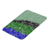 Magnet Flexible Motif étrange moderne (Côté Gauche)