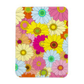 Magnet Flexible motif floral (Vertical)