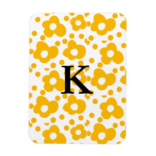 Magnet Flexible Motif floral de marguerite blanc jaune ajouter mon