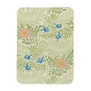 Magnet Flexible Motif floral de pied-d'alouette de William Morris
