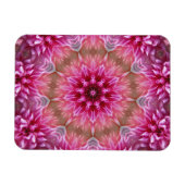 Magnet Flexible Motif géométrique à fleurs rose Mandala-67545 (Horizontal)