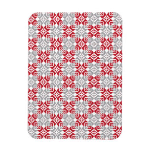 Magnet Flexible Motif géométrique du soleil du matin de Lettonie I