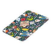 Magnet Flexible Motif japonais sans joint (Côté Gauche)