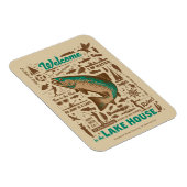 Magnet Flexible Motif Lake House (Côté Droit)