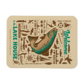 Magnet Flexible Motif Lake House (Horizontal)