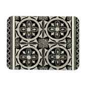 Magnet Flexible Motif Mandala noir et blanc par Vision Studio (Horizontal)