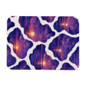 Magnet Flexible Motif Océan Coucher de Soleil Céleste (Horizontal)