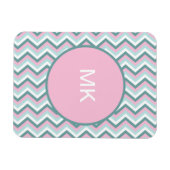 Magnet Flexible Motif Ocean Mist Chevron (Horizontal)