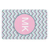 Magnet Flexible Motif Ocean Mist Chevron (Horizontal)