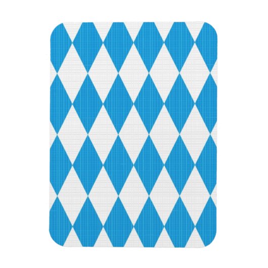 Magnet Flexible Motif Oktoberfest avec texture de tissu (Vertical)