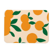 Magnet Flexible Motif Oranges De Fruits Citriques De Style Moderne (Horizontal)
