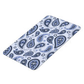Magnet Flexible Motif Paisley Bleu (Côté Gauche)