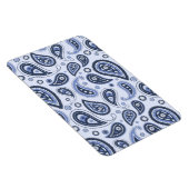 Magnet Flexible Motif Paisley Bleu (Côté Droit)