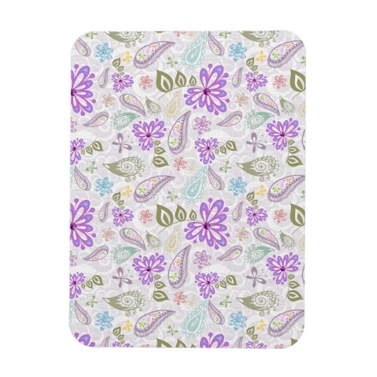 Magnet Flexible Motif pastel pastel coloré (Vertical)