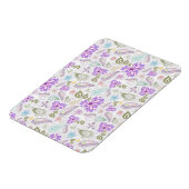 Magnet Flexible Motif pastel pastel coloré (Côté Gauche)
