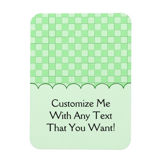 Magnet Flexible Motif Patchwork Vert (Vertical)
