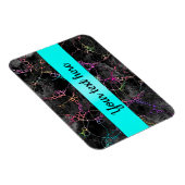 Magnet Flexible Motif Peint À La Main Et Numériquement Art 44 (Côté Droit)