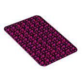 Magnet Flexible Motif Rose Abstrait (Côté Droit)