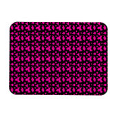 Magnet Flexible Motif Rose Abstrait (Horizontal)