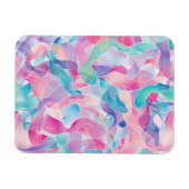 Magnet Flexible Motif ruban abstrait pastel (Horizontal)